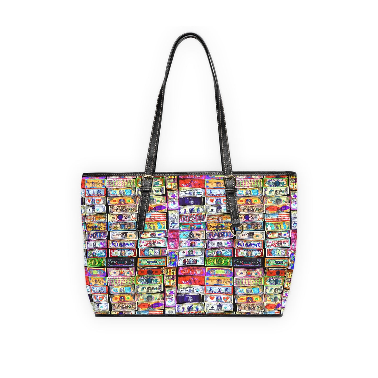 “Dollas” PU Leather Shoulder Bag