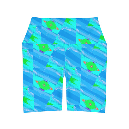 Ocean View Yoga Shorts