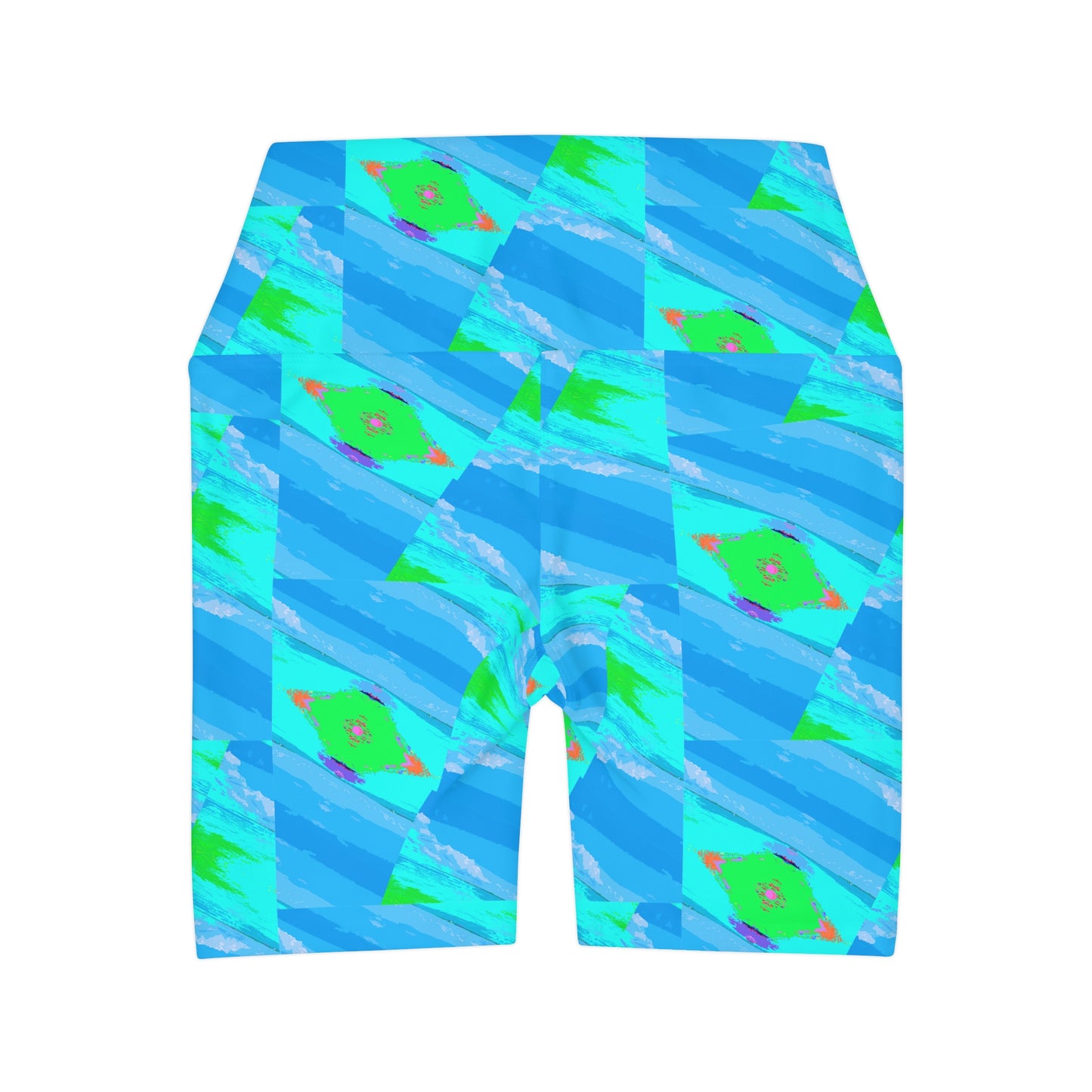 Ocean View Yoga Shorts