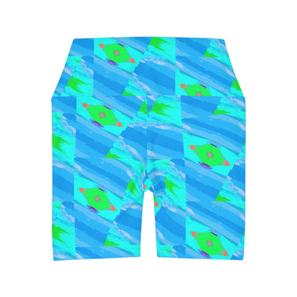 Ocean View Yoga Shorts